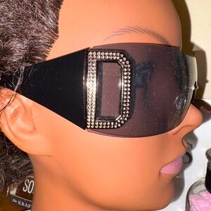 Y2K Vintage Shield Sunglasses